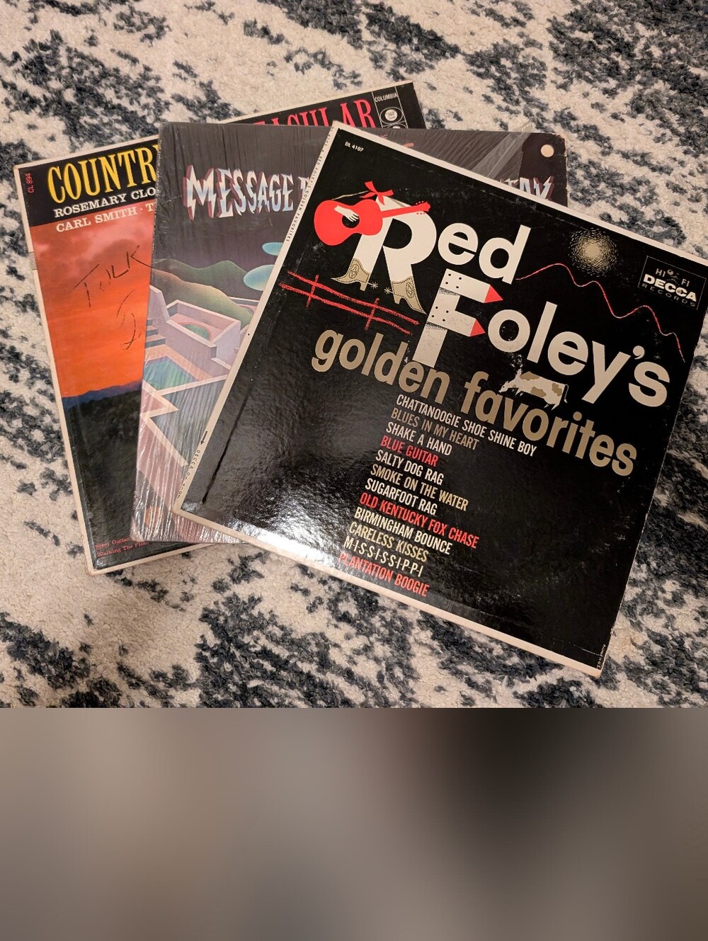 Vintage Country Vinyl Record Bundle